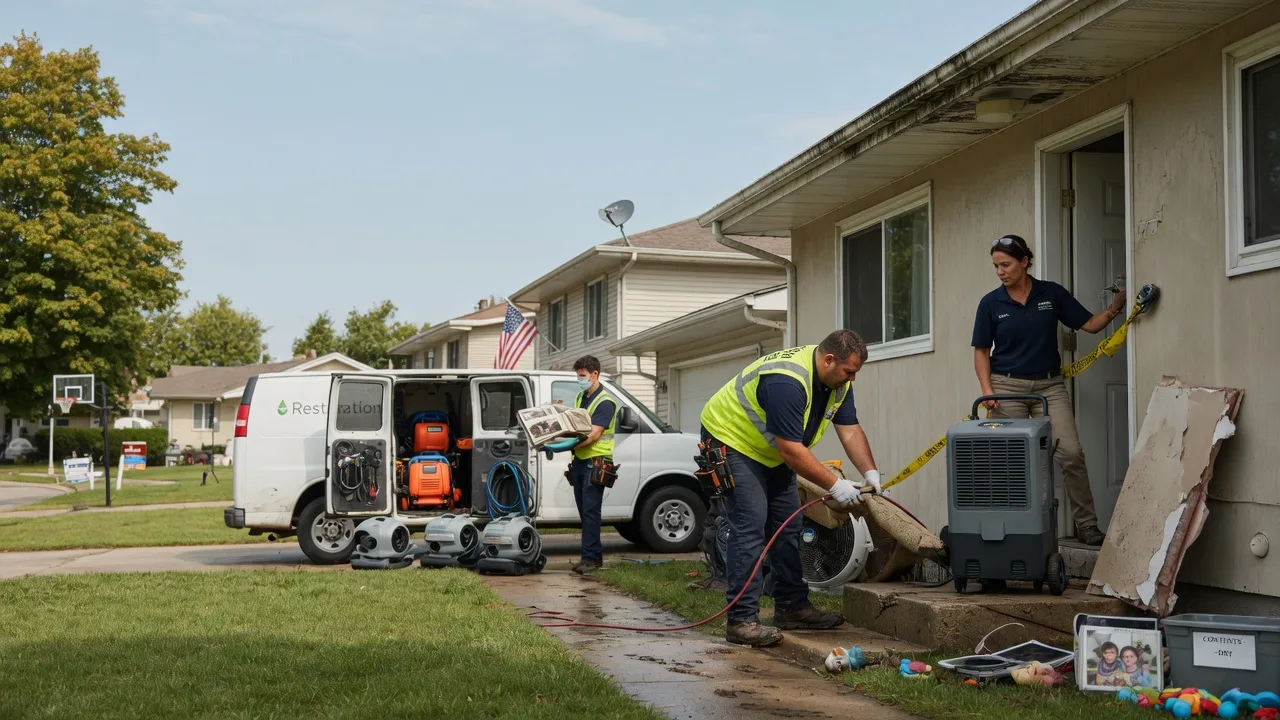 Water Damage Restoration in Huntley, IL near me